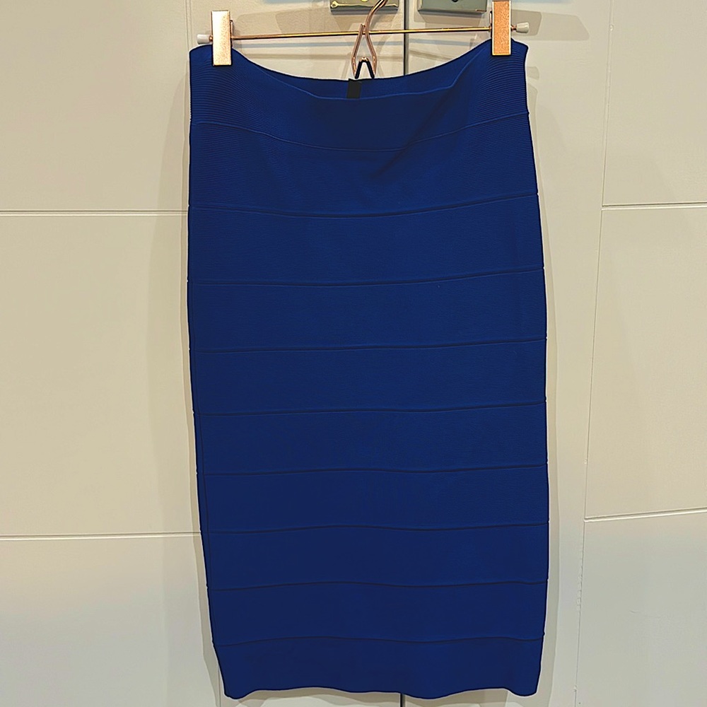 BCBG NAVY Bandage Skirt